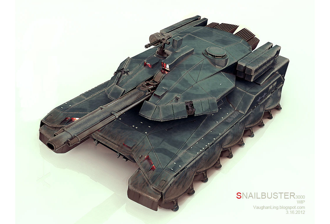 concept tanks: Tank concept by Vaughan Ling